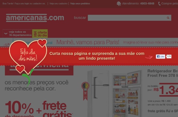 App gratuito permite oferecer desconto em troca de “Curtir”