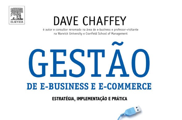 Editora Elsevier lança o livro Gestão de E-business e E-commerce