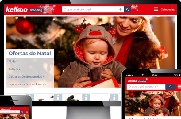 Kelkoo lança novo site com design responsivo