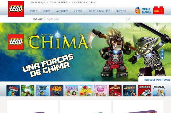 LEGO Store chega ao Brasil com produtos exclusivos da linha LEGO