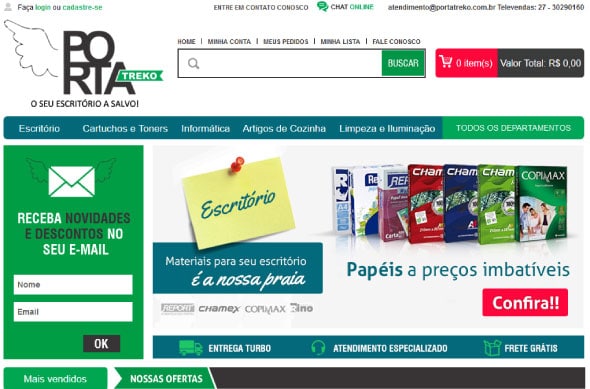 E-commerce de produtos para escritório chega ao mercado com entrega no mesmo dia