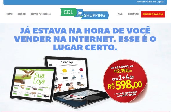 CDL Shopping abre as portas para lojistas venderem pela internet