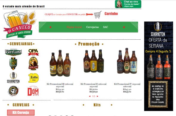 Portal oferece cervejas artesanais de Santa Catarina