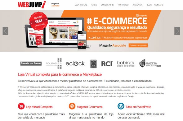 Webjump oferece solução completa para empresas que desejam atuar no comércio eletrônico