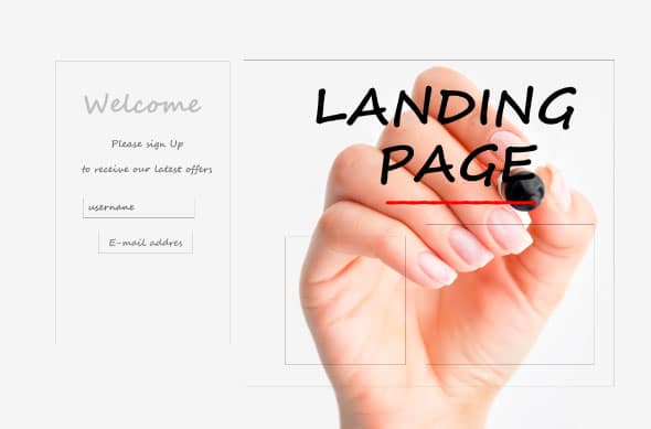 Aumentando as conversões com Landing Page