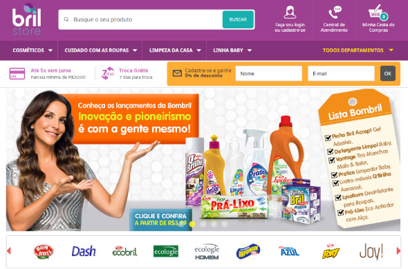 Bril Store reporta crescimento de 70% ao mês