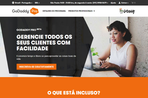 GoDaddy mira em web designers e desenvolvedores com novas soluções