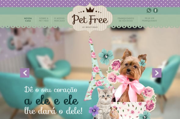 Franquia mistura pet shop e boutique feminina para crescer