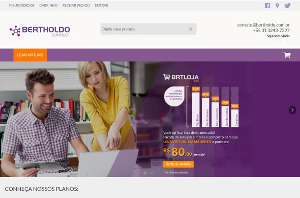 Bertholdo Consultoria lança e-commerce de lojas virtuais