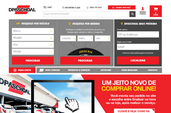 DPaschoal inicia sua operação no e-commerce com experiência integrada entre loja virtual e física