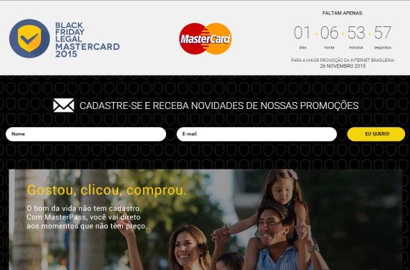 Black Friday exclusiva do comércio eletrônico começa amanhã (26/11)